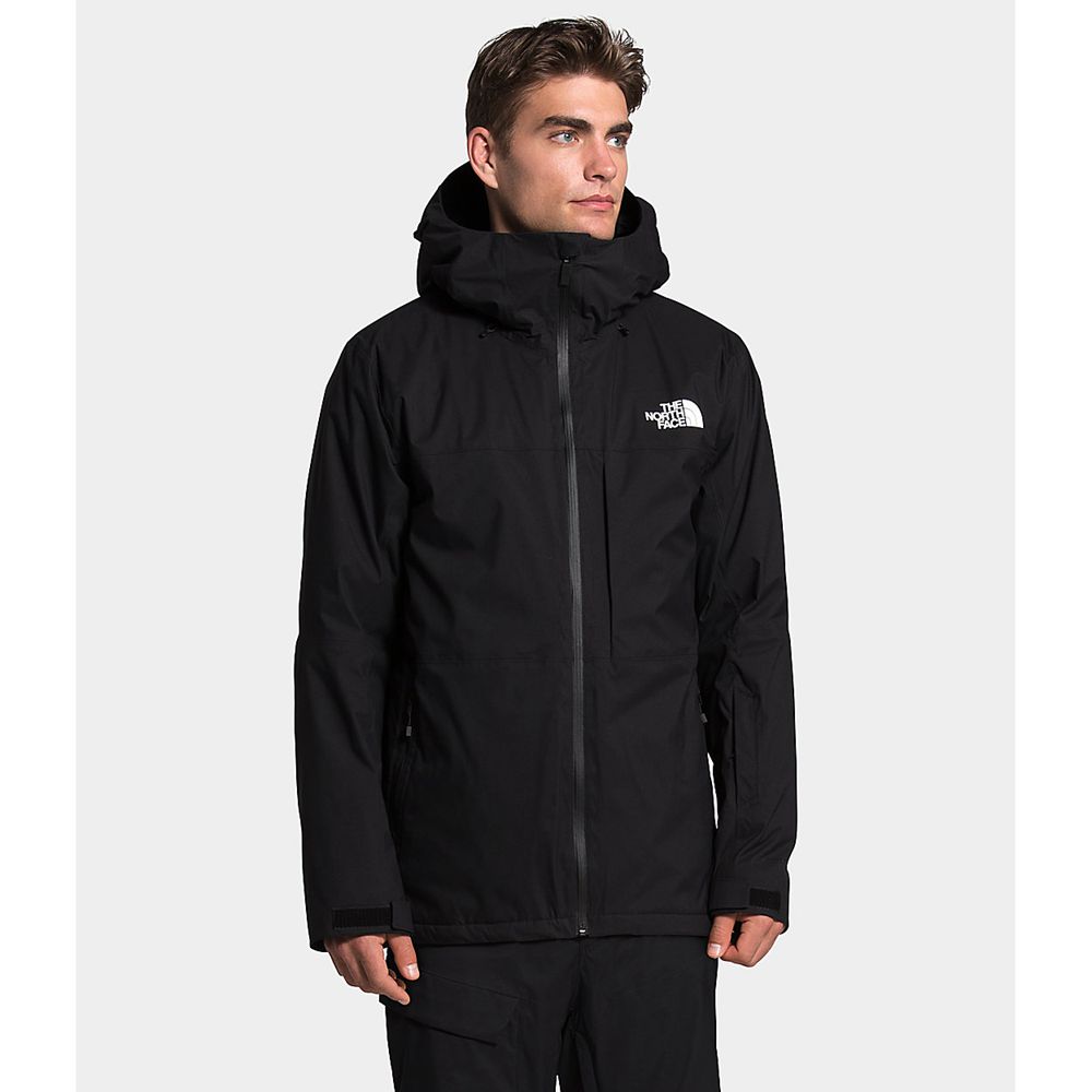 The North Face 3-In-1 Jackets Mens Australia - The North Face Thermoball™ Eco Snow Triclimate® Black